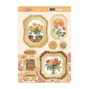 Hunkydory A Year of Flowers Chrysanthemum Luxury Topper Sheet - November