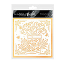 Packaging of 'For the Love of Masks' by Hunkydory with floral design and text.