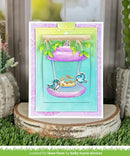 Lawn Clippings Colouring Stencils - Backyard Bird Feeder