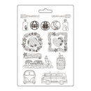 Stamperia Soft Maxi Mould A4 - Silent Sea