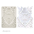 Stamperia Art Stories Big Silicone Mold A4 - Friezes & Corners