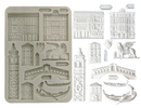Stamperia Silicon Mould A5 - Venice City of Art - Monuments