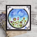 Katkin Krafts Clear Stamp Set 6"x 8" - Herbaceous Border