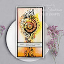 Katkin Krafts Clear Stamp Set 6"x 8" - Nautical Coquille