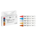 Set of Kreul Glass & Porcelain Pens with packaging on a white background