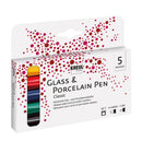 Kreul Glass & Porcelain Pen packaging with colorful markers inside
