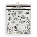 Stamperia Stencil 7.87"x 9.84" - Lavender - Butterflies