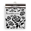 Stamperia Stencil 7.87" x 9.84" - Timeless - Roses