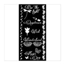 Stamperia Stencil 4.72"x 9.84" - Wonderland - Magic Day