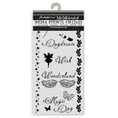 Stamperia Stencil 4.72"x 9.84" - Wonderland - Magic Day