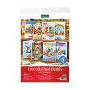 Kathrine's Cosy Christmas Gnomes card making kit packaging on a white background