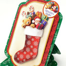 Katy Sue Die Cut Decoupage 3/Pkg - Christmas Stockings