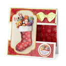 Katy Sue Die Cut Decoupage 3/Pkg - Christmas Stockings
