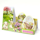 Katy Sue Die Cut Decoupage & Embellishments Set 3/Pkg - Garden Flowers