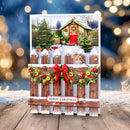 Katy Sue Picket Fence Card Making Kit - Christmas Garden