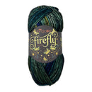 Ball of yarn with 'King Cole Firefly' label on a white background