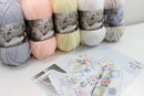 King Cole Cherished Baby DK Yarn - Baby Pink