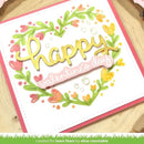 Lawn Clippings Stencils - Heart Wreath*