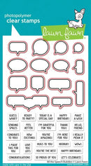 Lawn Cuts Custom Craft Die - All The Speech Bubbles*