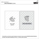 Lawn Fawn Clear Stamp Set - Year Fourteen