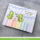 Lawn Fawn Clear Stamp Set - Little Dragon Flip-Flops*