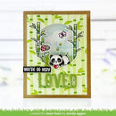 Lawn Fawn Clear Stamp Set - I Heart Pandas Add-on