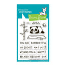 Lawn Fawn Clear Stamp Set - I Heart Pandas Add-on