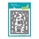 Lawn Cuts Custom Craft Dies - Bamboo Forest Backdrop: Portrait