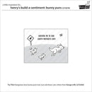 Lawn Fawn Clear Stamp Set - Henry's Build-a-Sentiment: Bunny Puns