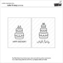 Lawn Fawn Clear Stamp Set - Cake It Easy