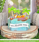 Lawn Cuts Custom Craft Dies - Platform Pop-Up Palm Tree Inserts
