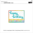 Lawn Cuts Custom Craft Dies - Candle Border
