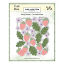 Lisa Horton Crafts – Floral Plate Strawberries – Craft Die Set