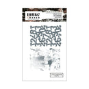 Lisa Horton Crafts Muse & Maker Urban Noise clear stamp set featuring distressed numbers halftone dots and grunge mixed media textures