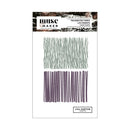Lisa Horton Crafts Muse & Maker Fragmented Fibres clear stamp set with abstract vertical line textures and modern mixed media patterns