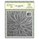Lisa Horton Crafts Embossing Folder 6"X6" Spiral Leaf