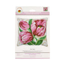 Lady Bird Designs Sudan Tapestry Cushion Kit 40x40cm - Pink Tulips