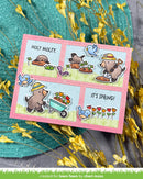 Lawn Fawn Clear Stamps - A Mole Lot of Flowers