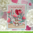 Valentine's Day card with quokka and hearts, featuring text 'You quokka my world!'.
