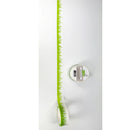 Green grass-like brush on a white background