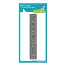Lawn Fawn Folkway Spring Border craft die in packaging with teal border