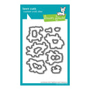 Lawn Cuts custom craft dies packaging with 'lawn fawn' branding on a white background