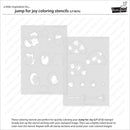 Lawn Fawn Colouring Stencil Set - Jump for Joy