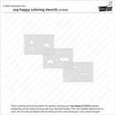 Lawn Fawn Stencils - Soy Happy Colouring