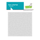 Lawn Fawn stencil with floral pattern on a white background