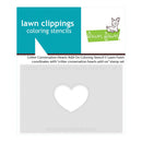 Lawn Fawn Colouring Stencils - Critter Conversation Hearts Add-On