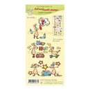 Leane Creatief Combi Clear Stamp - Bunnies Hip Hop