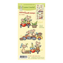 Leane Creatief Combi Clear Stamp - Little Motor Mice