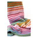 Lion Brand Free Pattern - Wool-Ease Quick & Thick - Mixed Stripe Throw