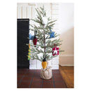 Lion Brand Free Pattern - Wool-Ease Quick & Thick - Yarn Wrapped Holiday Ornaments
